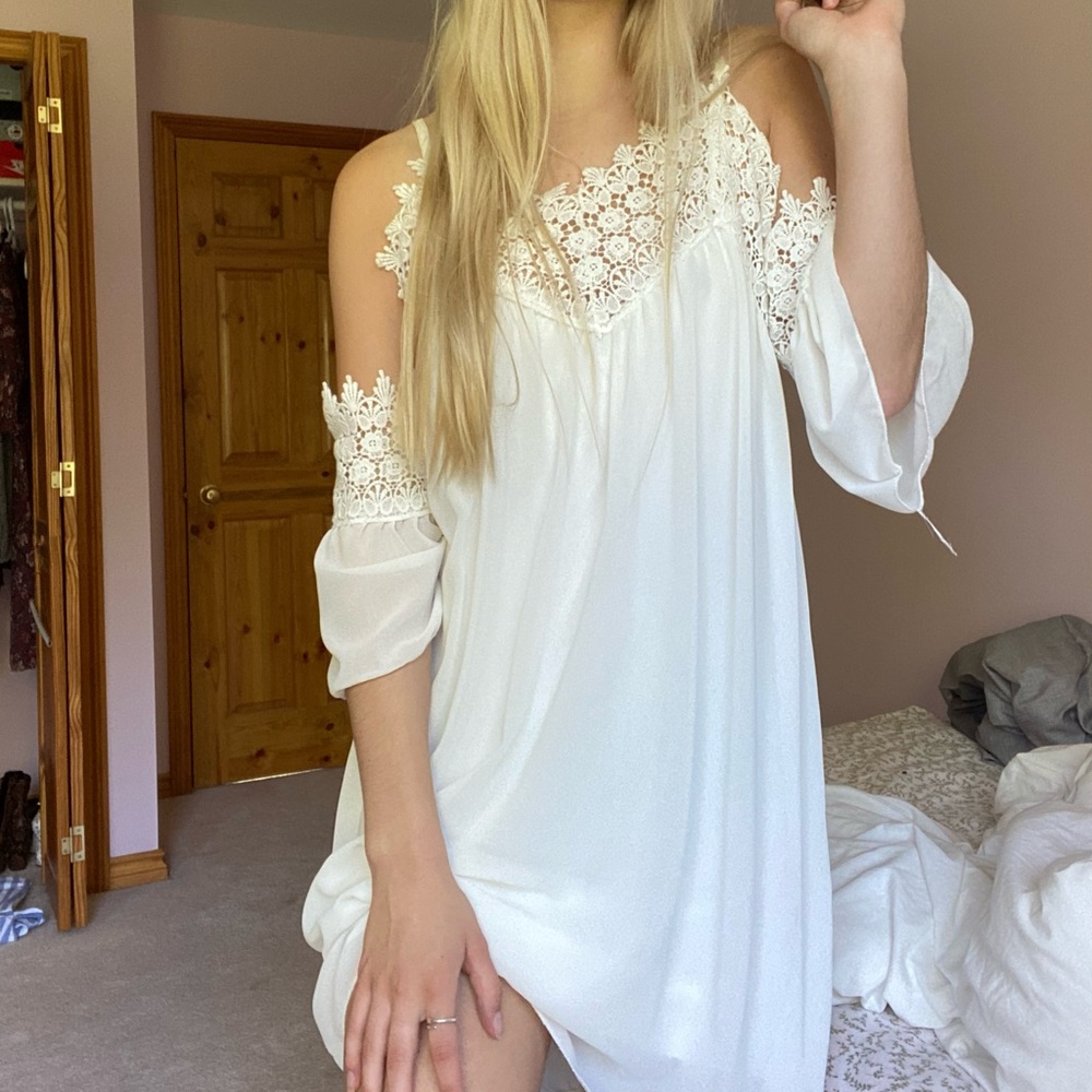 White dress